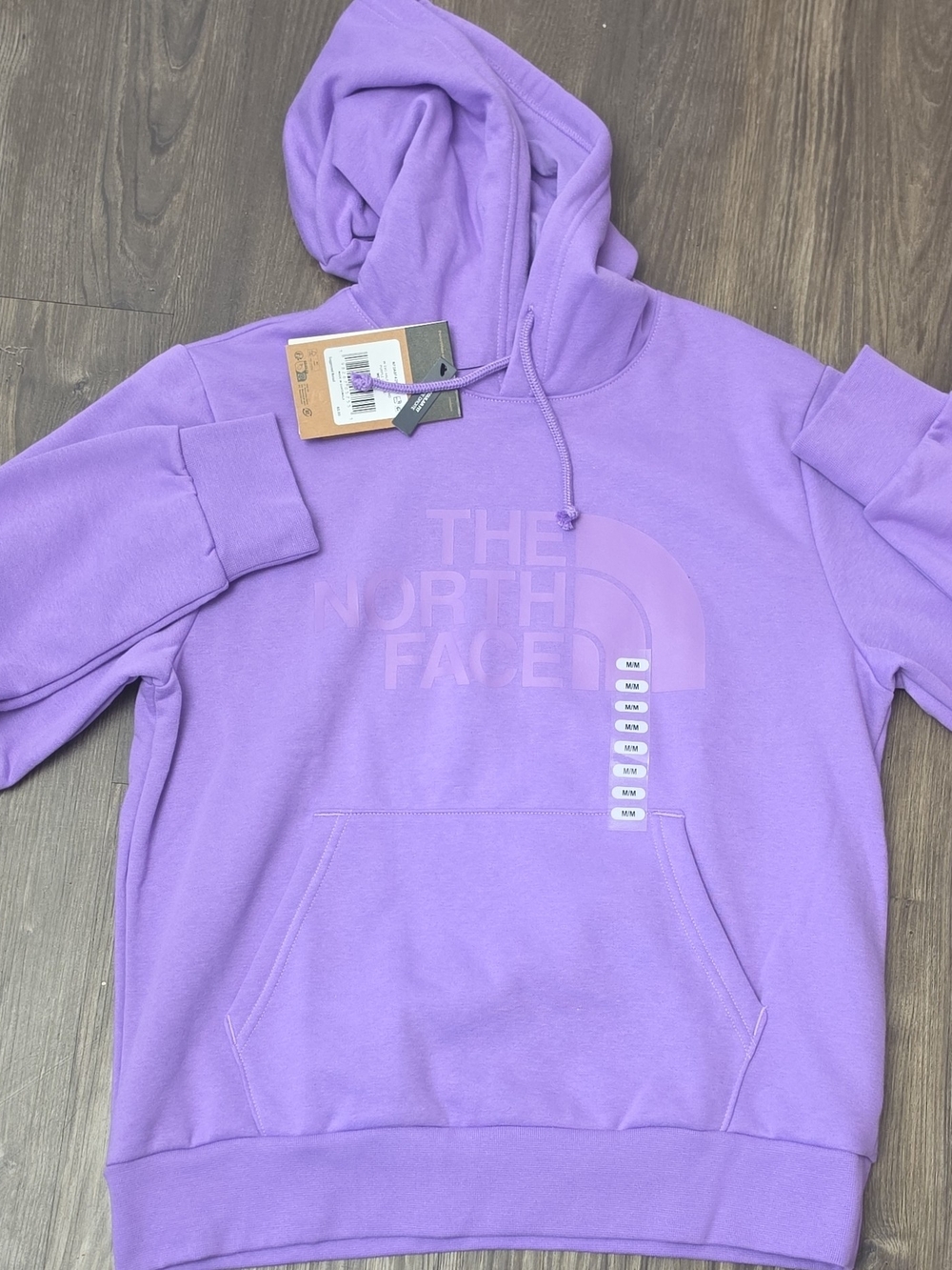 The North Face Women's Lavender Pullover Hoodie Sz M